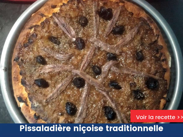 Pissaladière niçoise traditionnelle